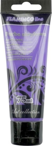 Farba akrylowa Flamingo Line kolor: fioletowy 75ml (040)
