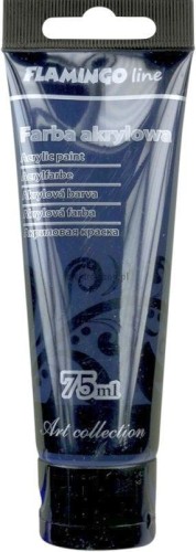 Farba akrylowa Flamingo Line kolor: czarny 75ml (099)