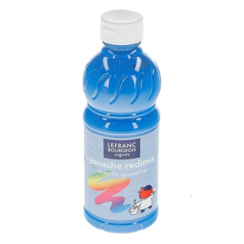 Farba tempera Lefranc&amp;Bourgeois REDIMIX kolor: niebieski fluorescencyjny 500ml 1 kolor. (188020)