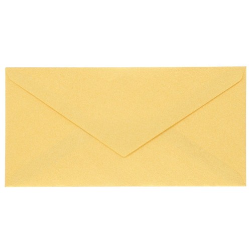 Koperta Logos złote DL - złoty [mm:] 110x220 50 sztuk
