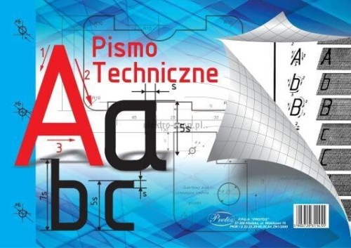 Blok do pisma technicznego Protos A4 5k