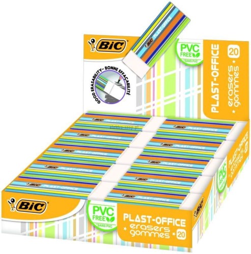 Gumka do mazania Bic Plast-Office (927867)
