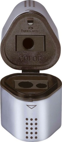Temperówka Faber Castell Grip 2001 - szary (183800)