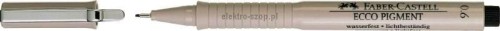 Cienkopis kreślarski Faber-Castell Ecco Pigment 0,6 mm czarny (FC166699)