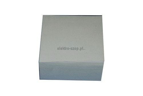 Kostka papierowa Protos klejona mała - biały [mm:] 83x83x 40