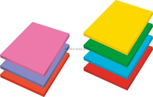 Papier kolorowy Protos A4 - kremowy 160g