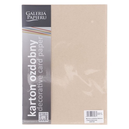 Papier ozdobny (wizytówkowy) Galeria Papieru nature A4 - beżowy 220g (204726)