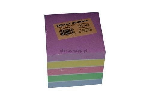 Kostka papierowa Protos - mix [mm:] 85x85x 75