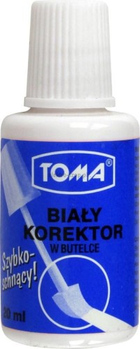 Korektor w płynie (z pędzelkiem) Toma 20ml (TO-018 0 2)