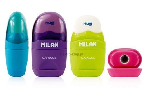 Temperówko-gumka Milan Capsula (4701116)