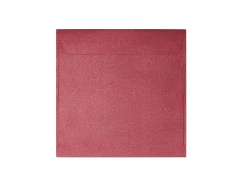 Koperta Galeria Papieru pearl - czerwony [mm:] 145x145 (280717) 10 sztuk