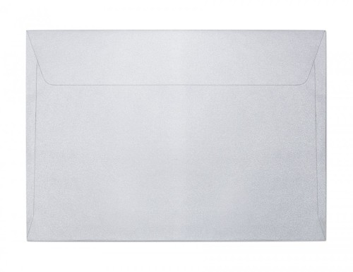 Koperta Galeria Papieru c5 diamentowa biel C5 - srebrna [mm:] 162x229 (280616) 10 sztuk