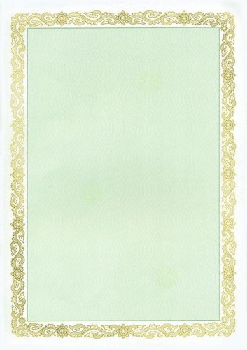 Dyplom Galeria Papieru maori zielony A4 190g (210319)
