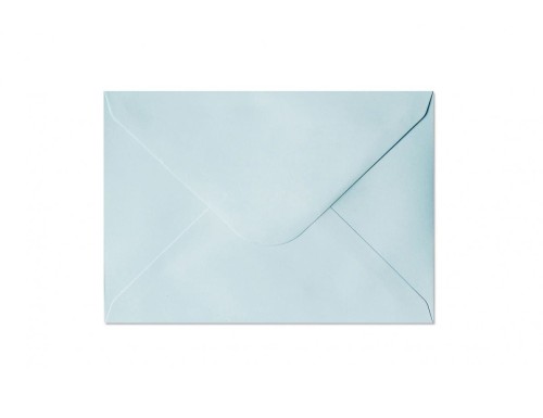 Koperta Galeria Papieru gładki niebieski k 130 C6 - niebieskie jasne (280228) 10 sztuk