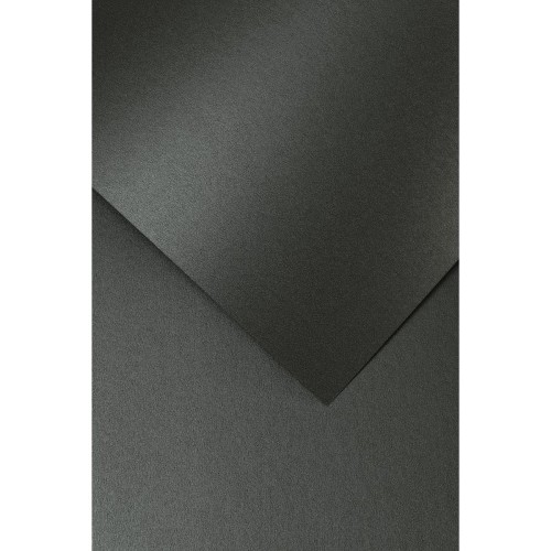 Papier ozdobny (wizytówkowy) Galeria Papieru millenium A4 - czarny 250g (200717)