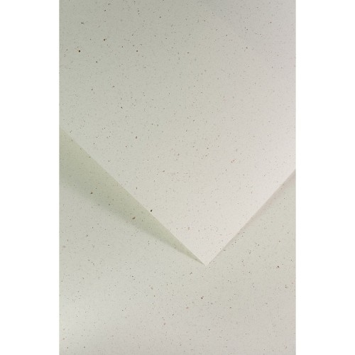 Papier ozdobny (wizytówkowy) Galeria Papieru terrazo biały A4 - biały 220g (205501)