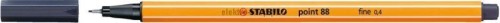 Cienkopis Stabilo POINT, szary zimny 0,4mm 1kol. (88/98)