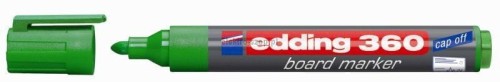 Marker suchościeralny Edding 360, zielony 1,5-3,00mm okrągła końcówka