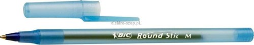 Długopis olejowy Bic Round Stic niebieski 0,4mm (921403)