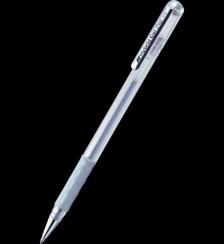 Długopis KF8 Pentel srebrny 0,35mm (K-118)