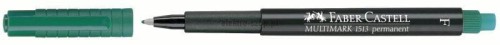 Foliopis Faber Castell Multimark, zielony 0,6mm (FC151363)