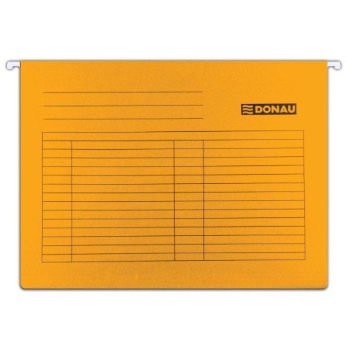 Teczka zawieszkowa Donau A4 - pomarańczowy 230g (7410905-12)