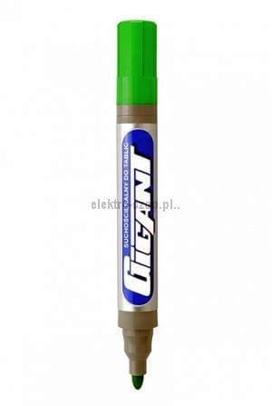 Marker suchościeralny Kamet GIGANT, zielony 1,5-2,5mm okrągła końcówka (K-1103)