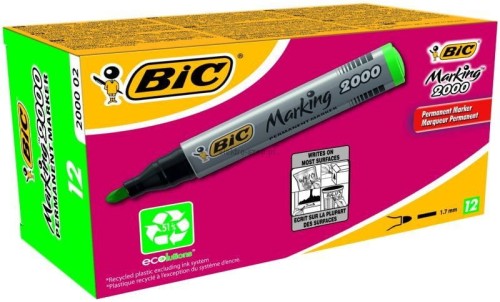 Marker permanentny Bic Marking 2000, zielony 1,5mm okrągła końcówka (8209123)