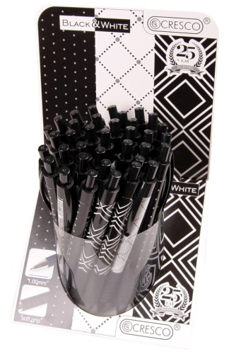 Długopis X22 Cresco Black&amp;White Serie niebieski 1,0mm (600020-S)