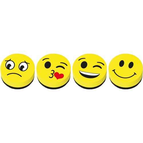 Ścieracz do tablicy Fun&amp;Joy magnetyczna (EMOJI)