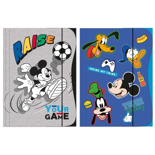 Teczka kartonowa na gumkę Beniamin Mickey Mouse Kids A4 270g [mm:] 234x317