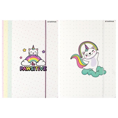 Teczka kartonowa Starpak CATCORN A4 (512109)