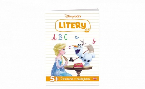 Książka dla dzieci Ameet Disney Uczy. Kraina lodu. Litery. Ćwiczenia z naklejkami (UDN 9303)
