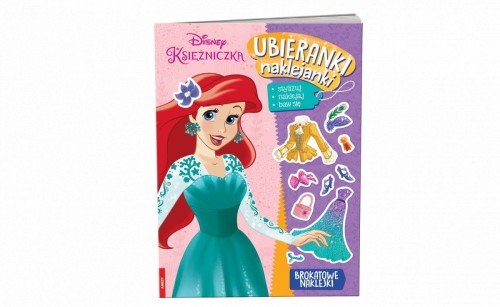 Książka dla dzieci Ameet Disney Księżniczka. Ubieranki, Naklejanki (SDU 9110)