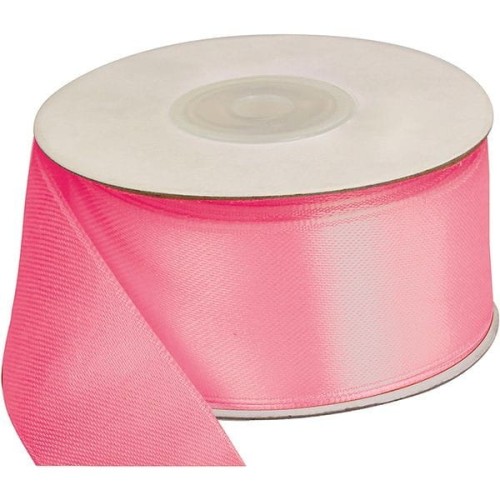 Wstążka Titanum Craft-Fun Series satynowa 38mm różowy 25m (TS38-006)