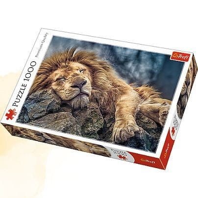 Puzzle Trefl Śpiący lew 1000 el. (10447)