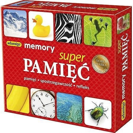 Gra pamięciowa Adamigo super pamięć super pamięć
