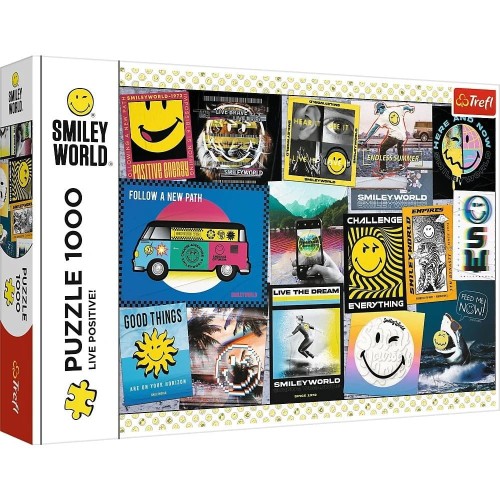 Puzzle Trefl Żyj pozytywnie 1000 el. (10729)
