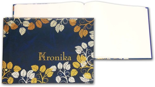 Kronika Warta POZIOM - granatowy 100k. [mm:] 345x255 (319-058)