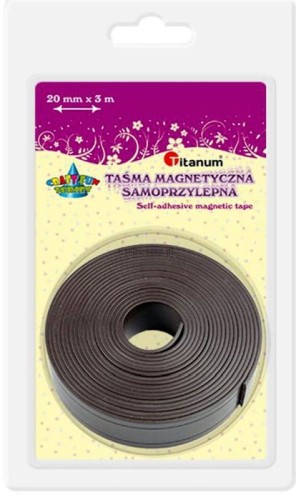 Magnes Titanum Craft-Fun Series - czarny [mm:] 20x300 (DIY16029) 1 sztuk