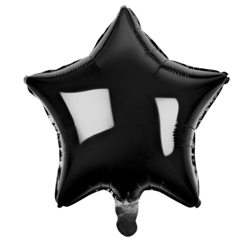 Balon foliowy Godan gwiazda czarna 19 cali 19cal (hs-g19cn)