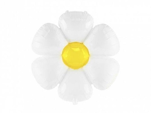 Balon foliowy Partydeco Stokrotka, 75x71cm, mix 28cal (FB65)