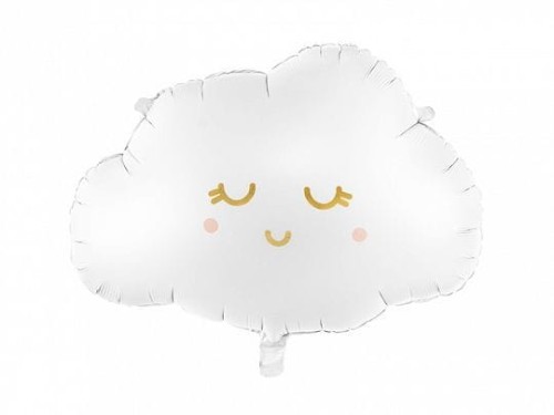 Balon foliowy Partydeco Chmurka, 51x35.5cm, mix 14cal (FB98)