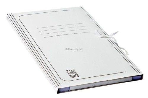 Teczka kartonowa wiązana Bigo A4 kolor: biały 250-280g [mm:] 320x220 (0001)
