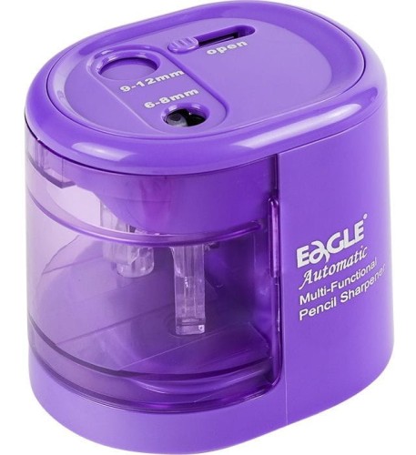 Temperówka elektryczna Eagle fioletowa na baterie - fiolet (EG-5161USB)