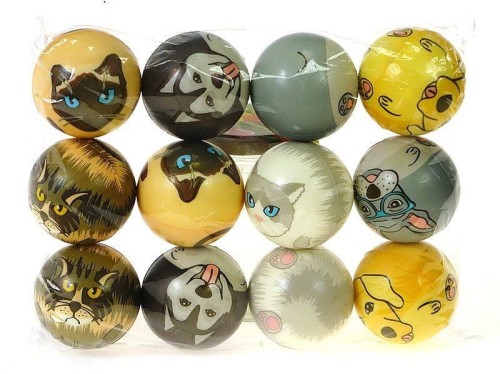 Piłeczka Adar 6,3cm mix, 12szt./op. (585287)