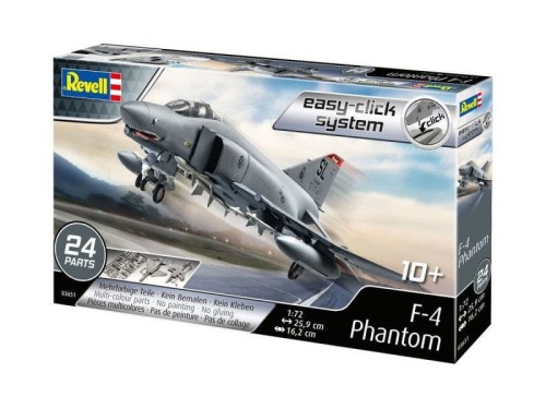 Model do sklejania Revell Samolot  Easy Click F-4E Phantom (03651)