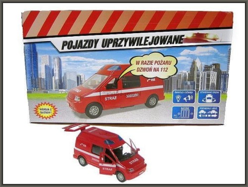 Samochód strażacki Hipo Van (HKG077)