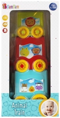 Kolejka Bam Bam edukacyjna zwierzaczki (481994)