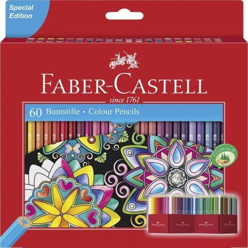 Kredki ołówkowe Faber Castell Zamek 60 kol. (111260)